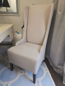 Elegant High-Back Accent Chairs (Set of 2)
