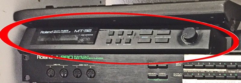 Roland MT 32 Classic Sound Module