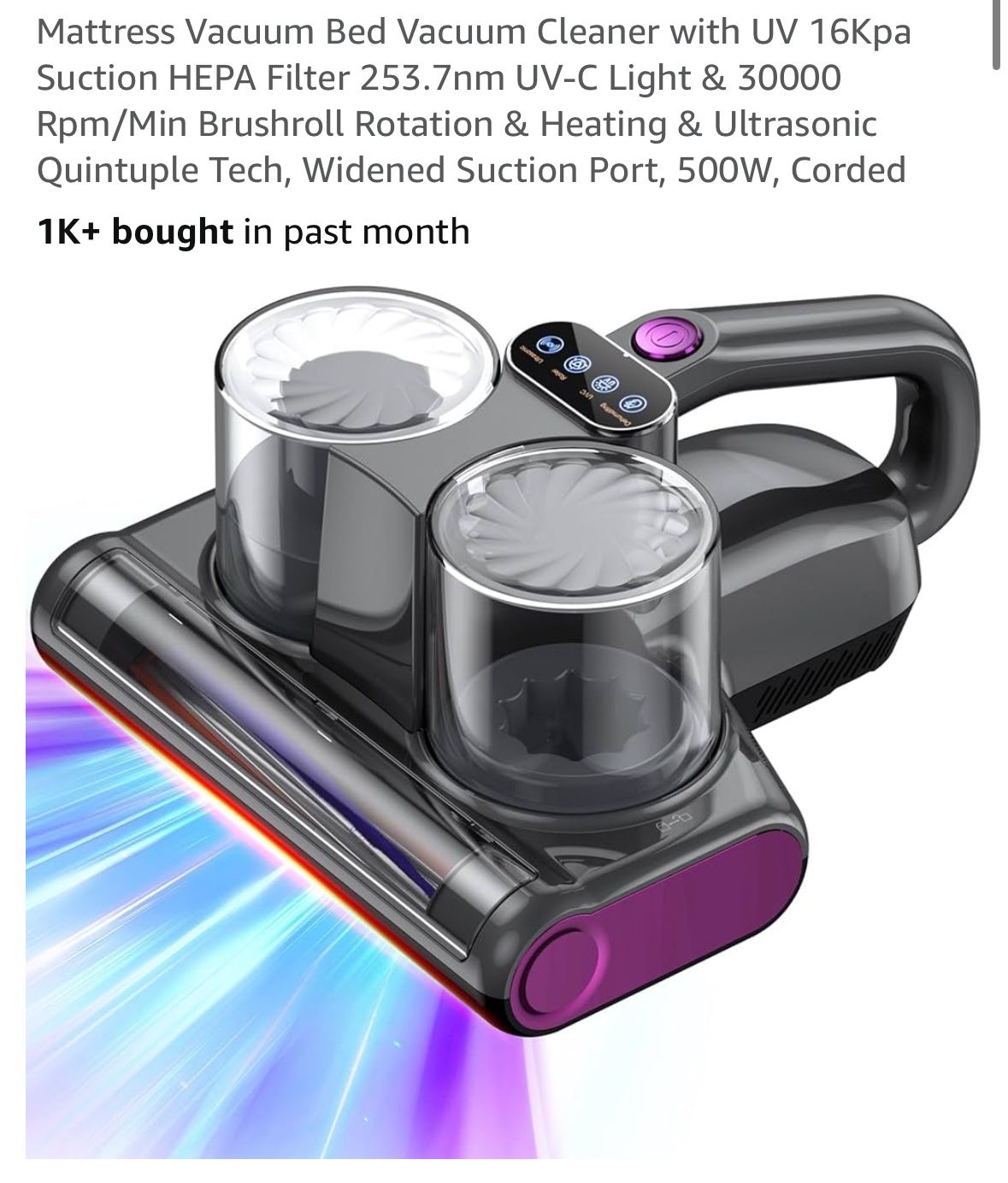 Bed Vacuum Cleaner