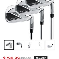Brand New Taylor Made Stealth Iron Set $750 OBO