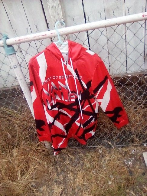 Van Halen Album Best Of Both Worlds Sweater Zip Hoodie