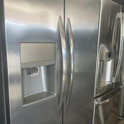 Stainless Steel Frigidaire Side-By-Side Refrigerator From Gallery Series