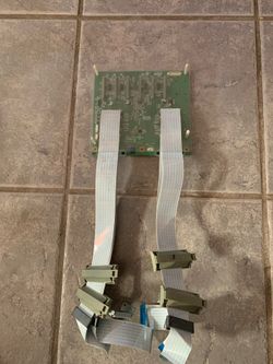 Roland Printer XR 640 Print head carriage Board with Printhead Cables