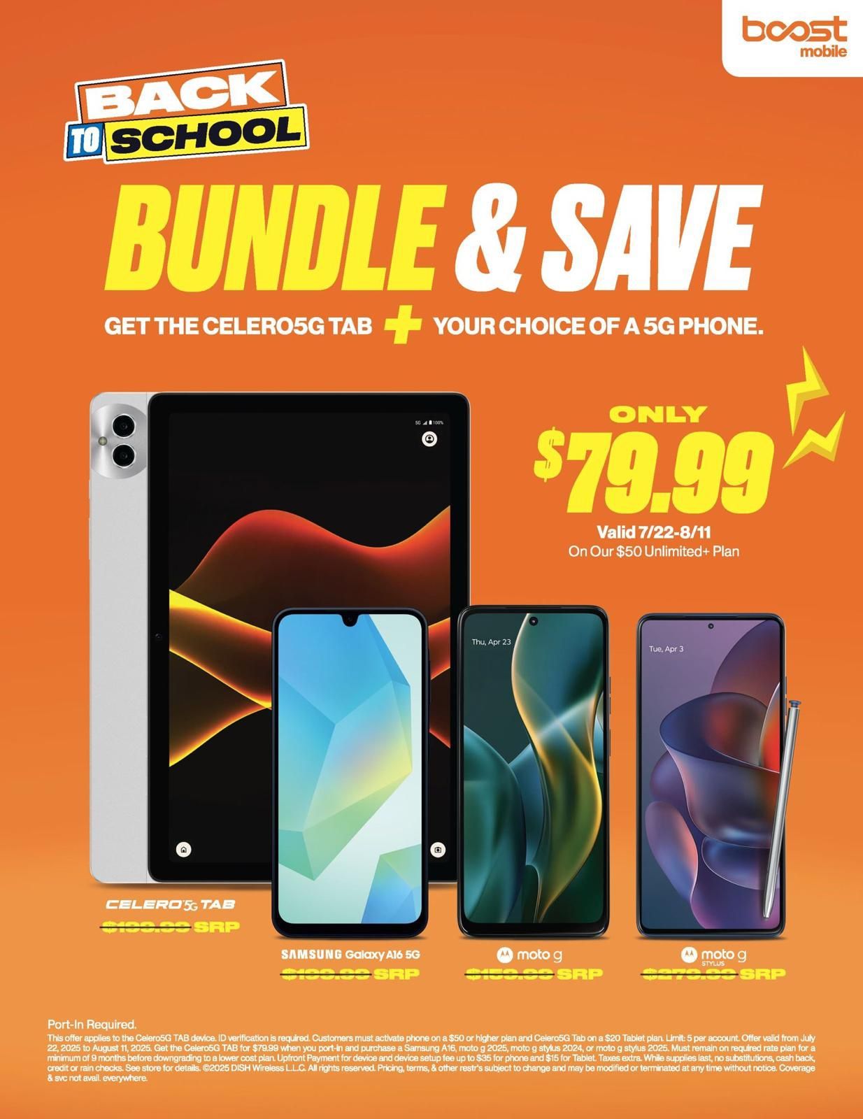 🔥BACK TO SCHOOL BOOST DEAL🔥 $79.99