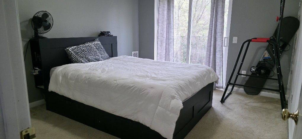 Bed Frame With Headboard