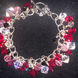 Swarovski Crystal  Bracelet  8”