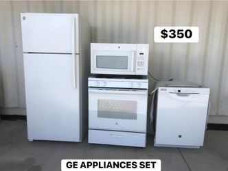 GE white Appliances Sets