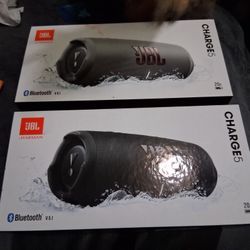 J.B.L Charge 5 Waterproof Speaker(**NEW)(×2)
