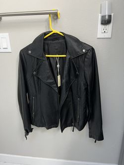 Max Studio Leather Jacket