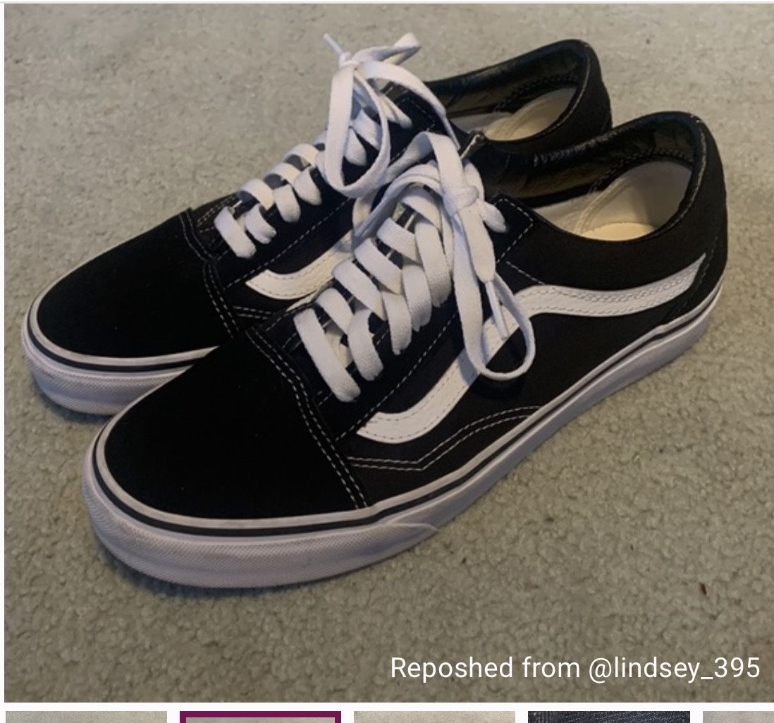 Vans Old Skool Shoes (m6.5/w8)