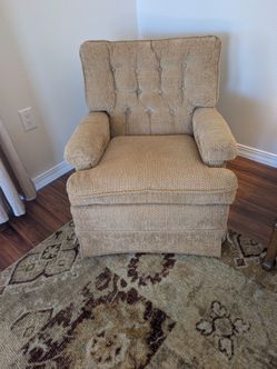 Estate sale 2 rocker and swivel chairs