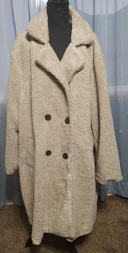 New Women's Sherpa Jacket - Size 18/20