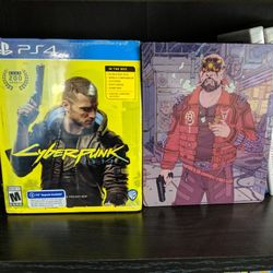 Cyberpunk 2077 PS4 and PS5 Brand New With Extras