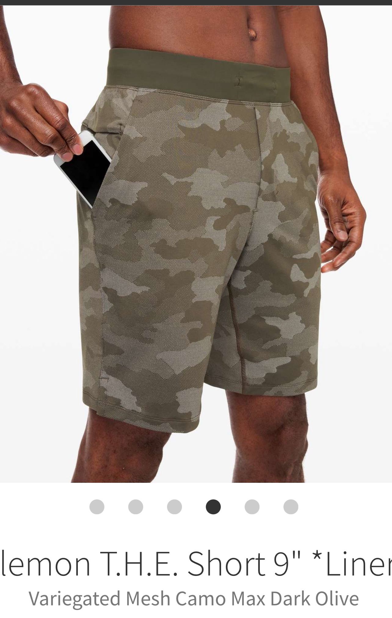 Lululemon T.H.E. Short 9" *Linerless