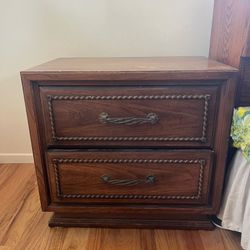 Walnut Nightstands