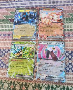 4 Double Rare ENG Pokémon From the Scarlet & Violet Era
