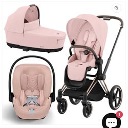 Cybex Priam 4 set peach pink