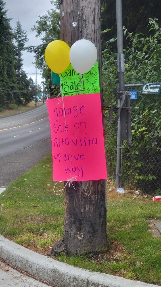 garage sale