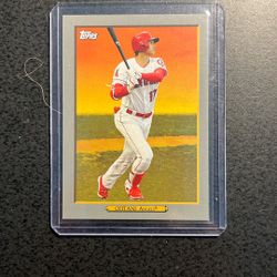 Shohei Ohtani, Angels Topps Turkey Red Card