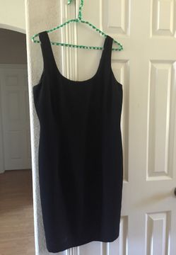 Jones of New York black shift dress size 10