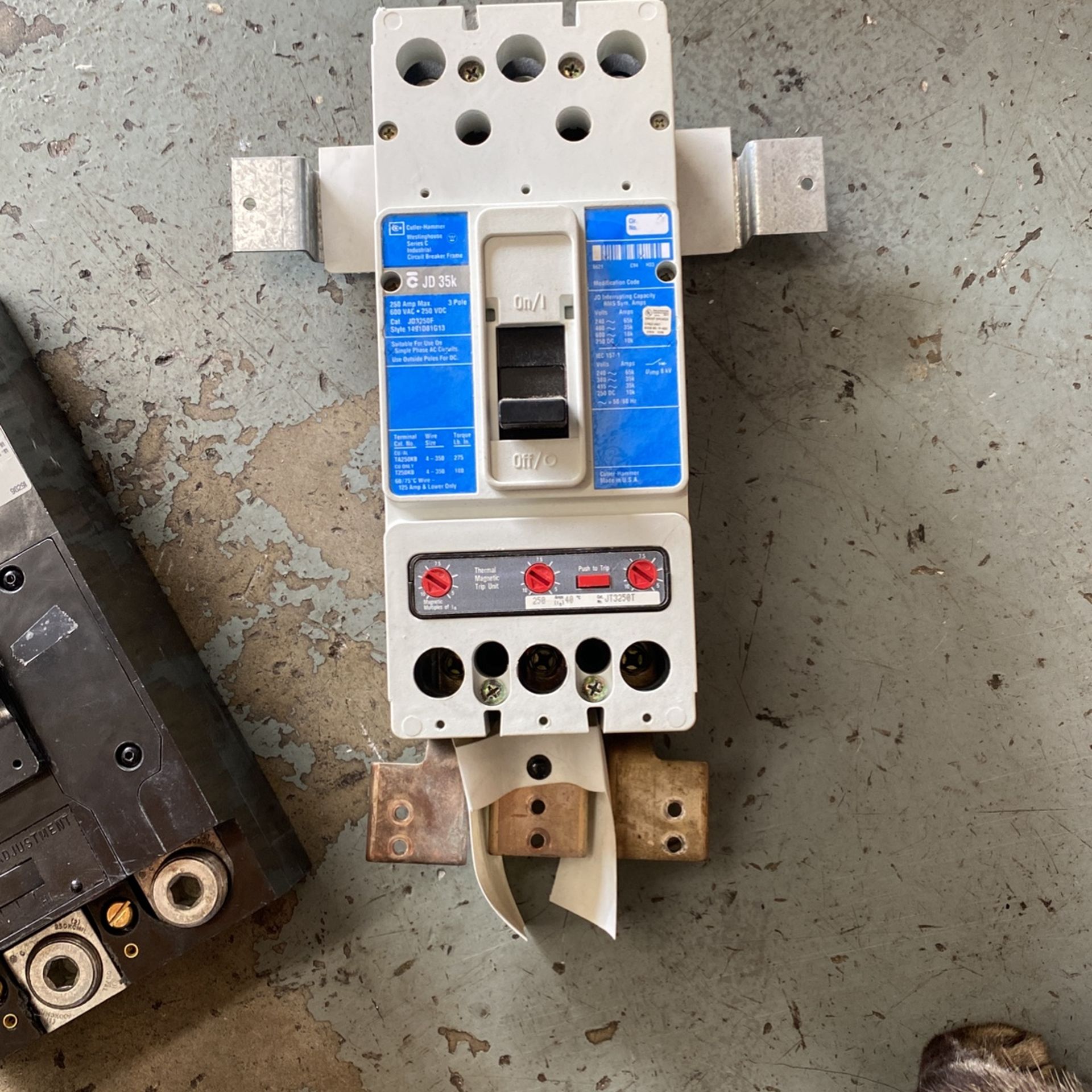 Used JD 35K Circuit Breaker Frame .