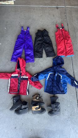 Kids snow gear