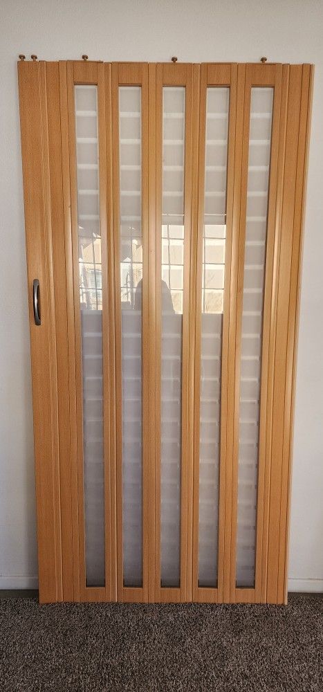 $20 Accordion Door. Paid $250 @ LOWES