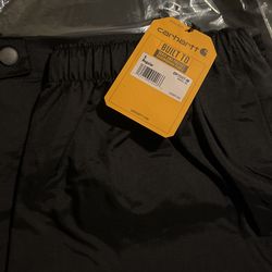 MEN’S RELAXED FIT MIDWEIGHT RAIN PANT SIZE SMALL ADJUSTABLE WAIST. LENGHT 30