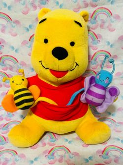 Talking Winnie the Pooh & friends stuffed animal