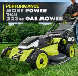RYOBI 80V HP Brushless Battery Cordless Electric 30 in. Multi-Blade Lawn Mower (tool Only)