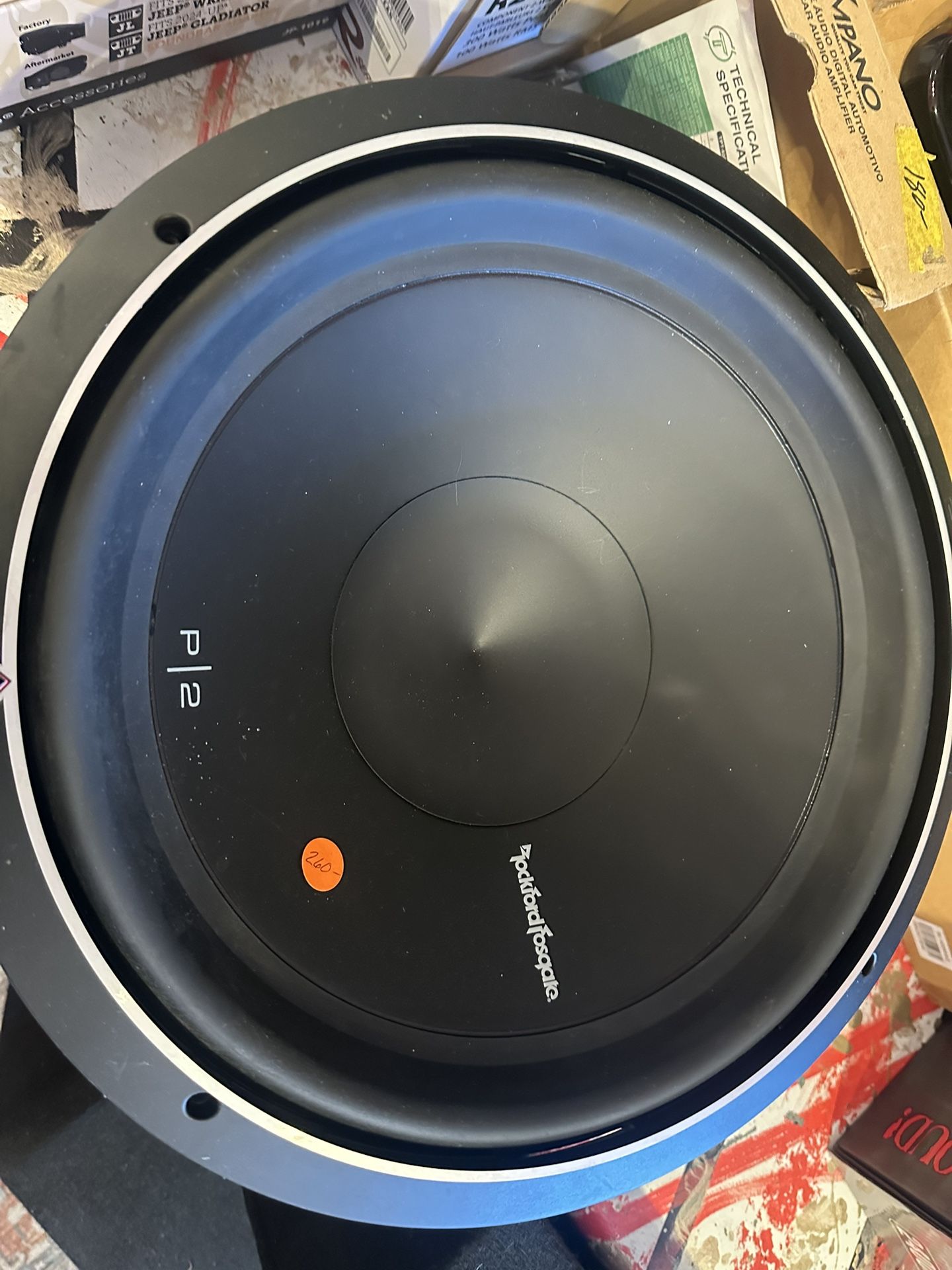 Rockford Fosgate 15” Subwoofer New