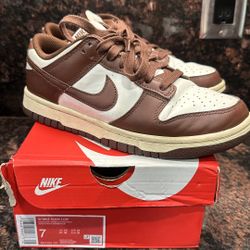 Nike Dunk Low Cacao Wow  DD1503-124 Brown Sail White 2023