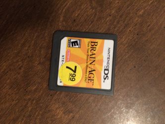 Nintendo DS Game Brain Age