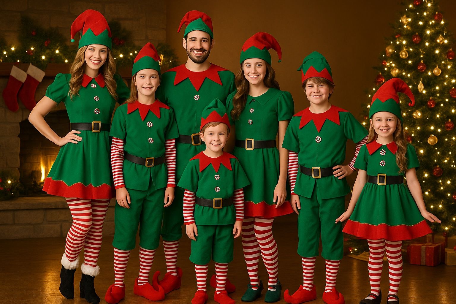 Elf Costumes For The Family Perfect For Christmas!!