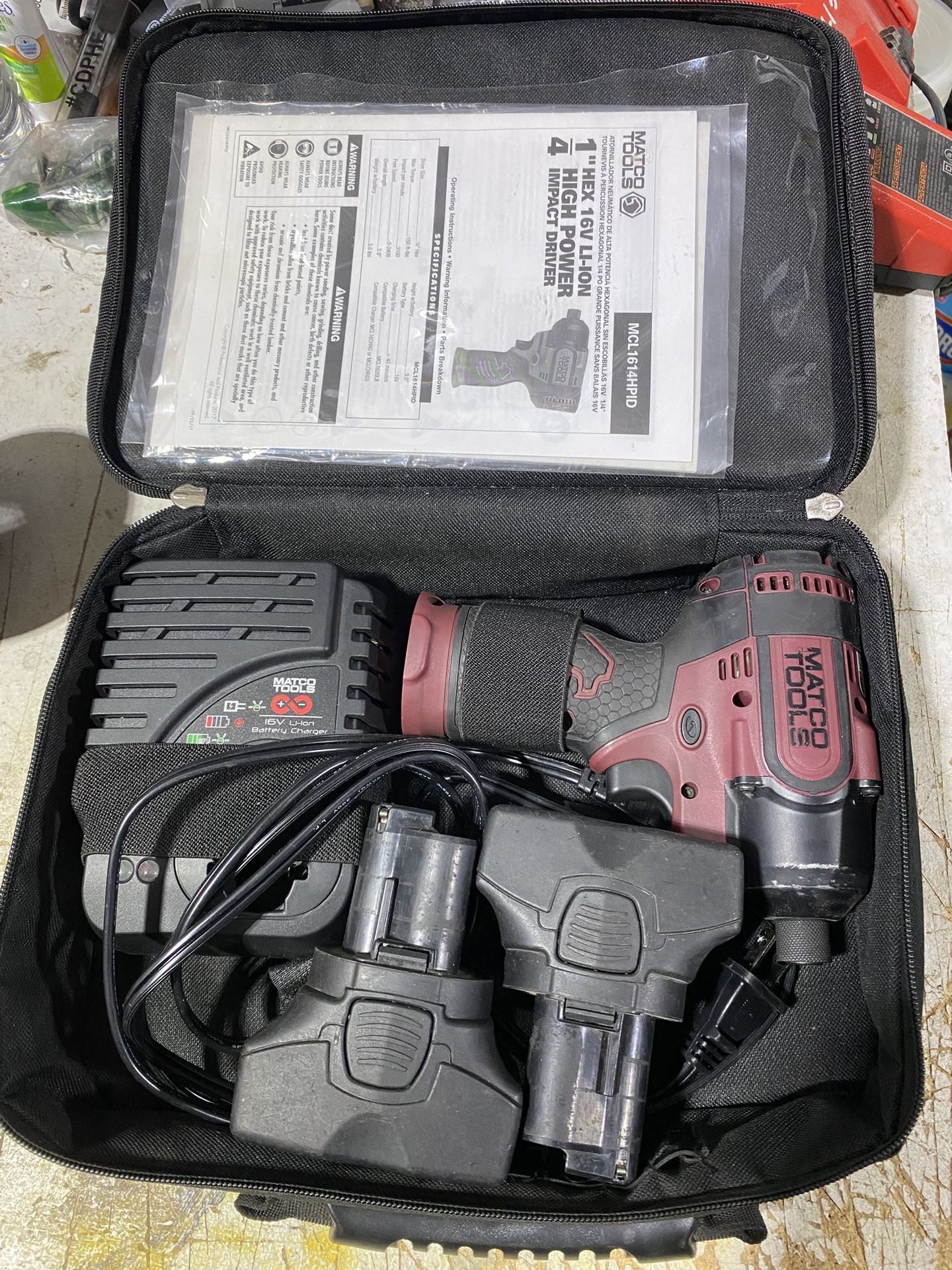 Matco Tools 1/4 hex Impact Driver
