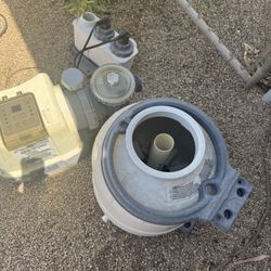 Swimming Pool Intex Filter And Pump