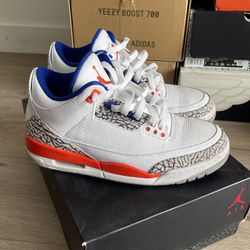 Air Jordan 3 “ Knicks “ Size 8 For Sale 