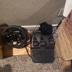 Logitech G209 Wheel, Shifter And Pedals 