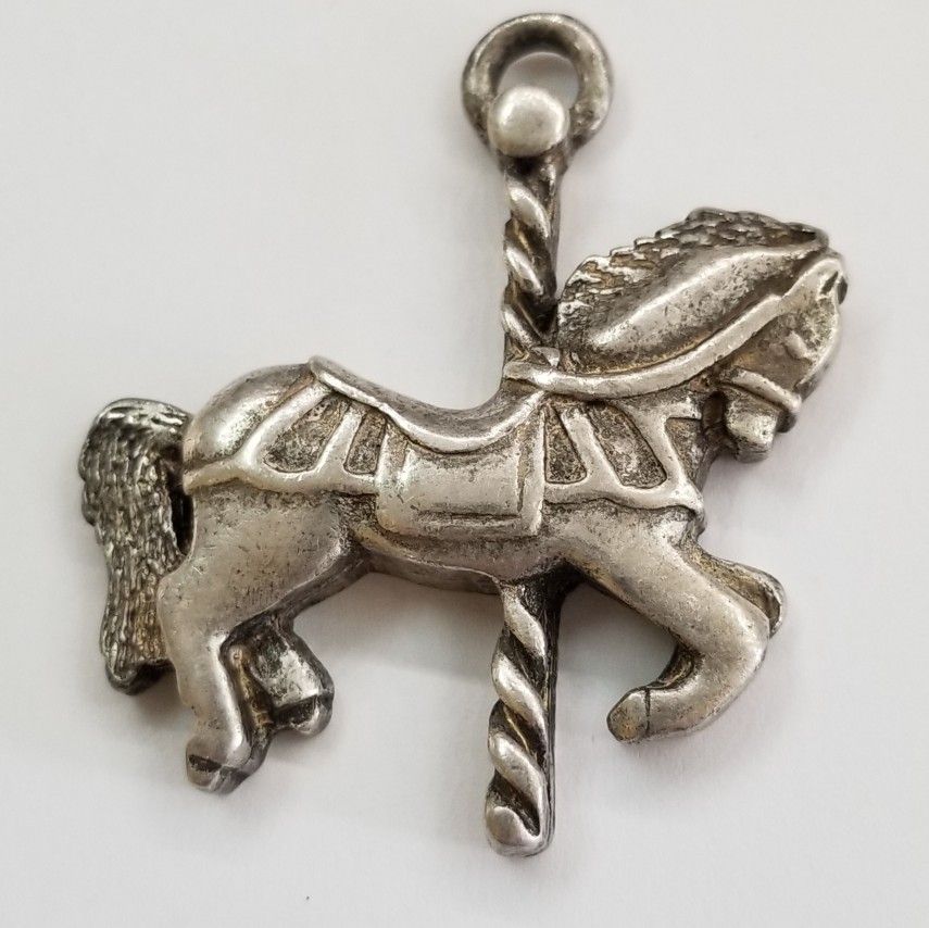 Pewter Pony Carousel 