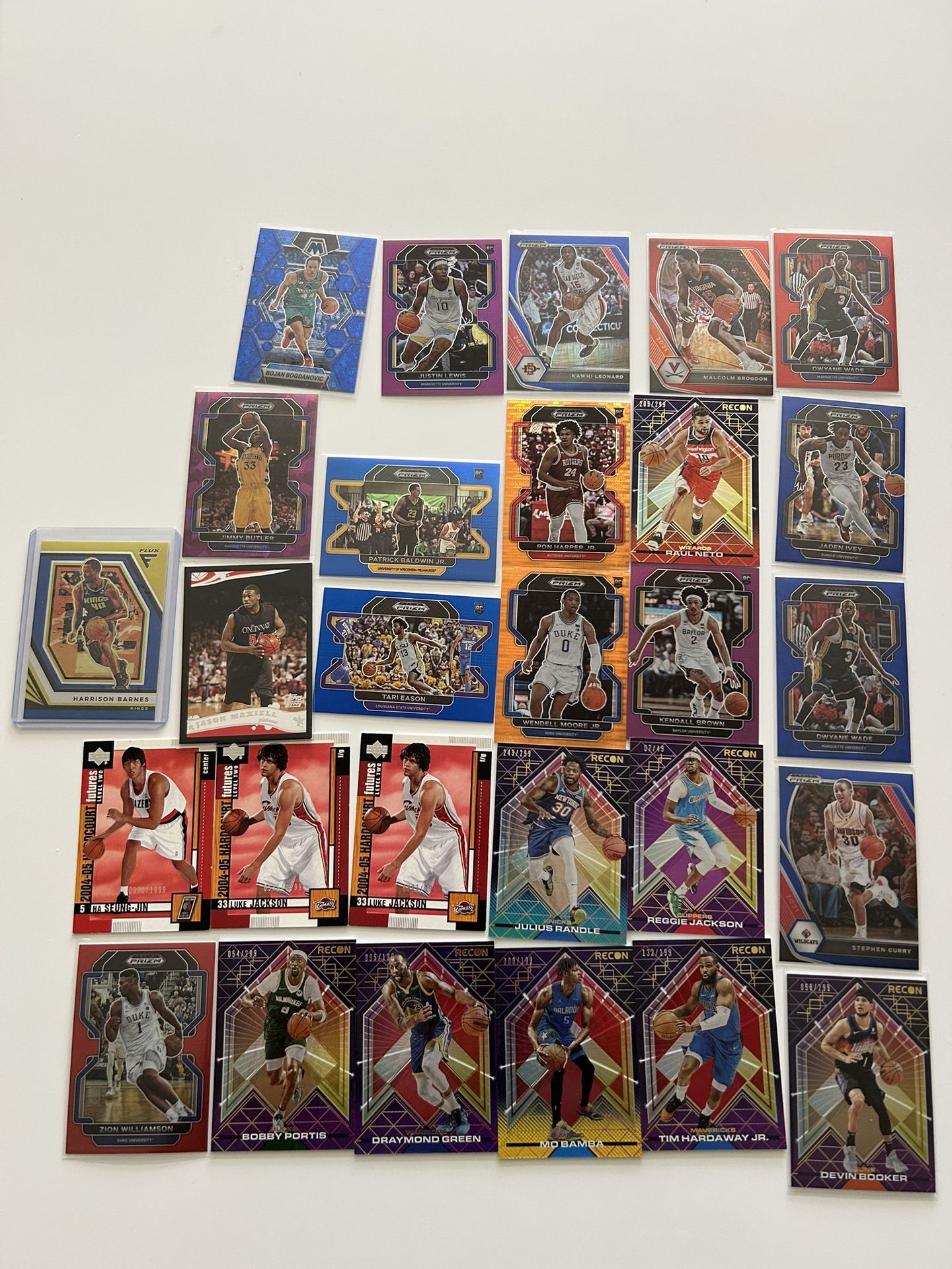 Serial #’d Basketball Cards