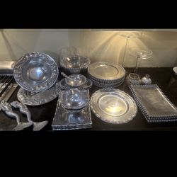 dish Set- faux Mariposa