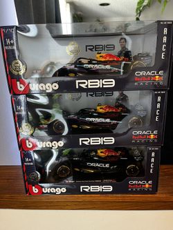 Burago rb19 racing cars brand new 