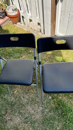Folding chairs