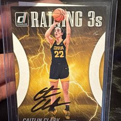Caitlin Clark Signed Autograph Card Lot COA Iowa Hawkeyes Indiana Fever Signed 