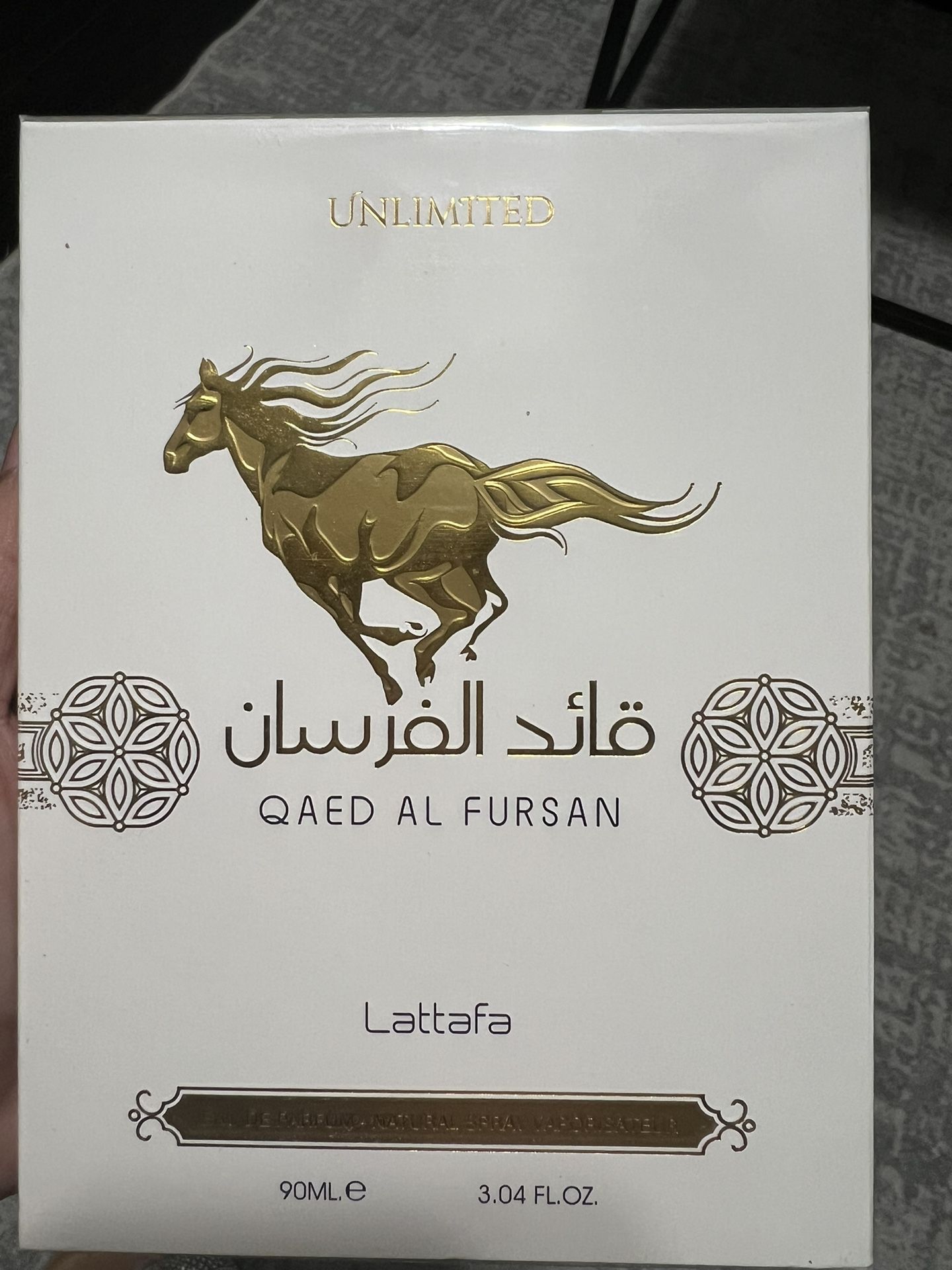 Lattafa Qaed Al Fursan Unlimited – NEW & Sealed (100ml)