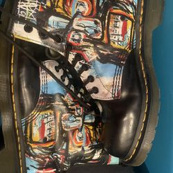 Doc DR. MARTENS x Jean-Michel 1460 Basquiat II Boot Women 8 Men US 7