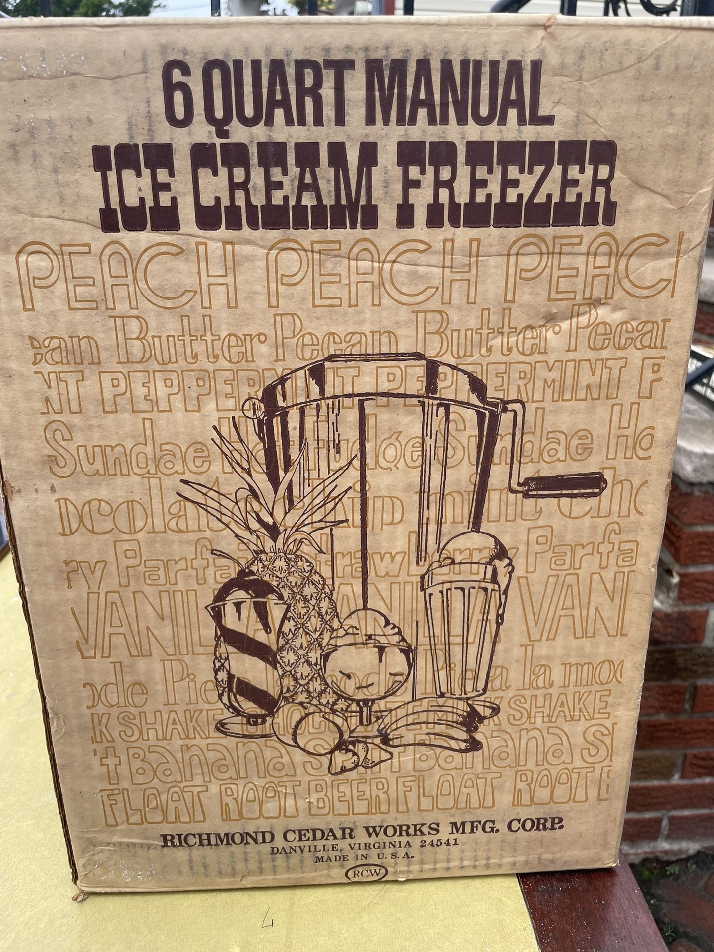 Vintage Ice Cream maker
