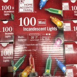 Multi Colored Christmas Lights $2 A Box