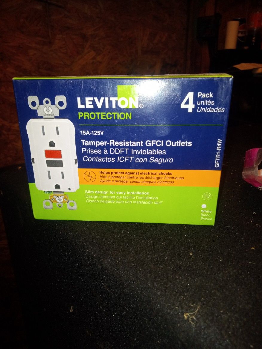 Leviton 15A-125V Outlets