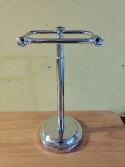 Toilet Paper Holder Stand Adjustable for bathroom, stainless Steel